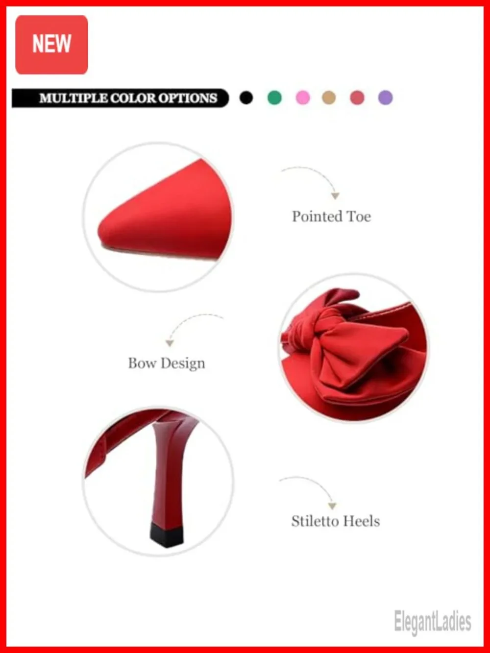 Satin Closed Toe Kitten Heels Sandals with Bow Elastic Strap Stiletto Dress